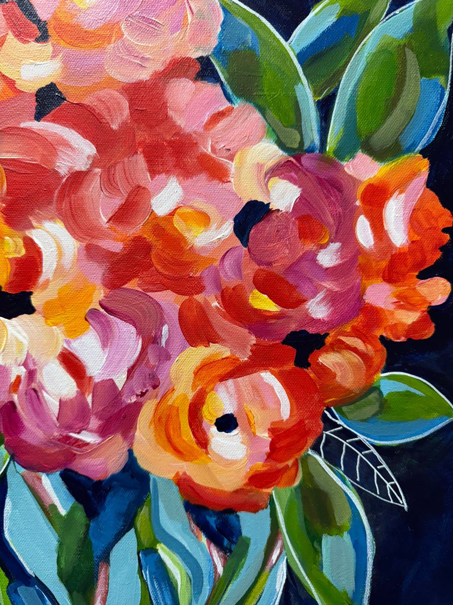 Summer Bouquet Painting
