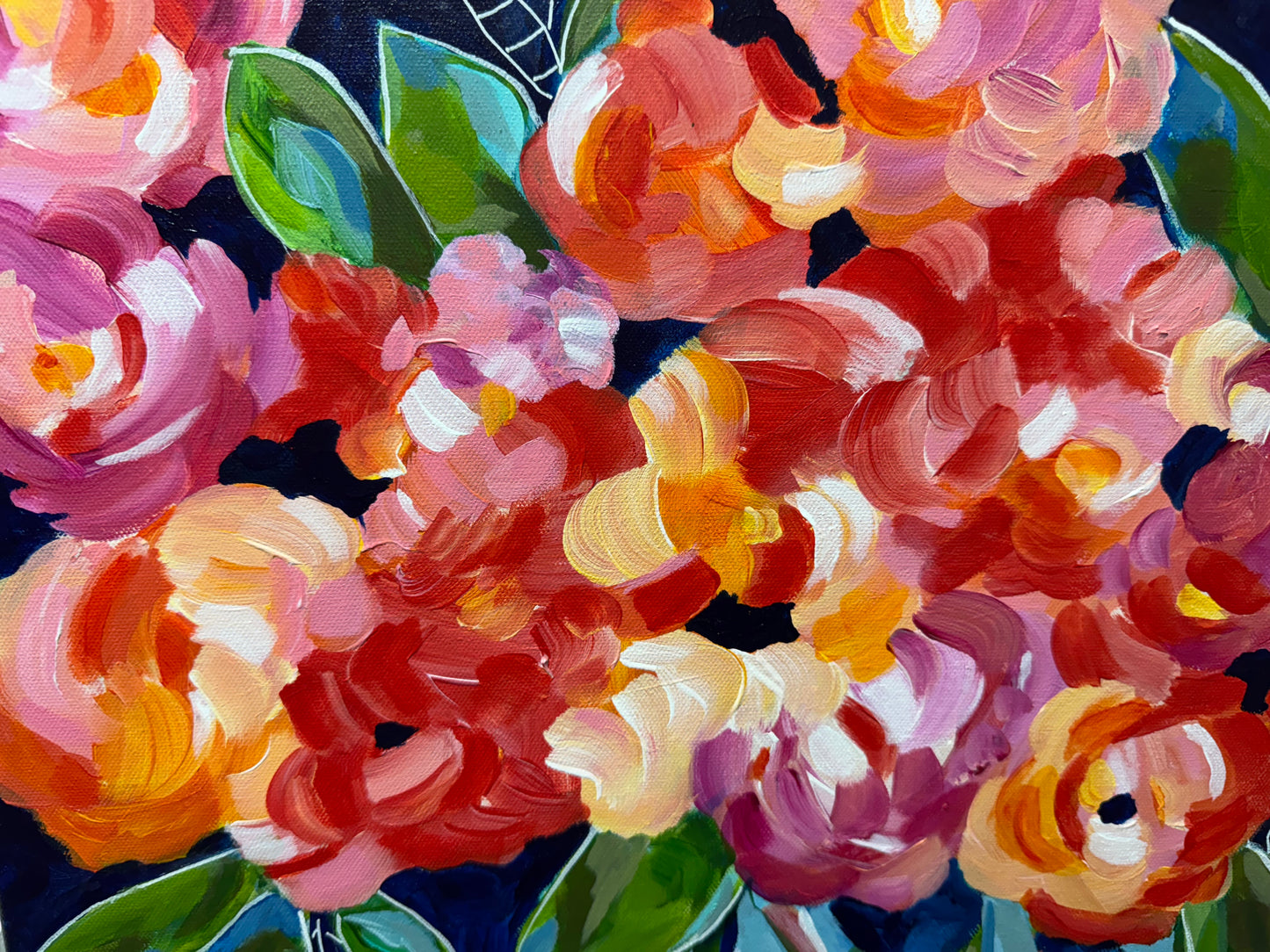 Summer Bouquet Painting