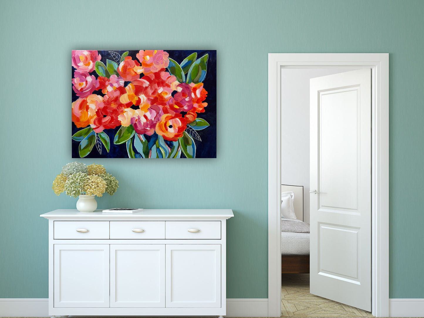Summer Bouquet Painting