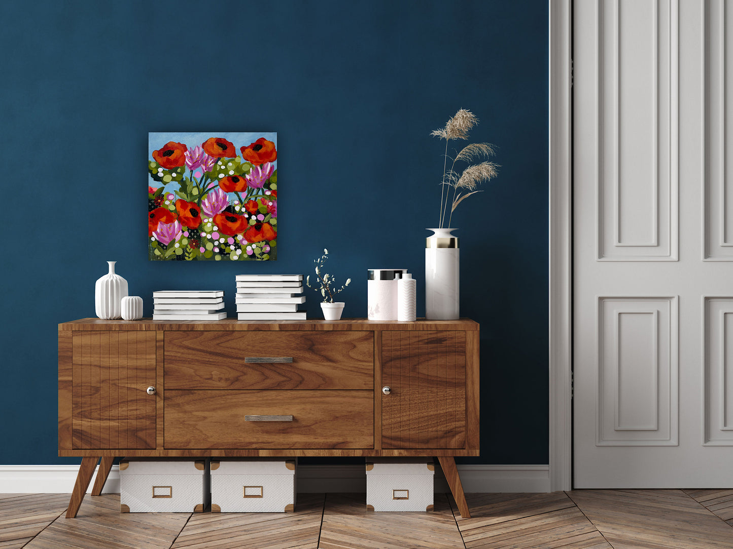 Wildflower Poppies I