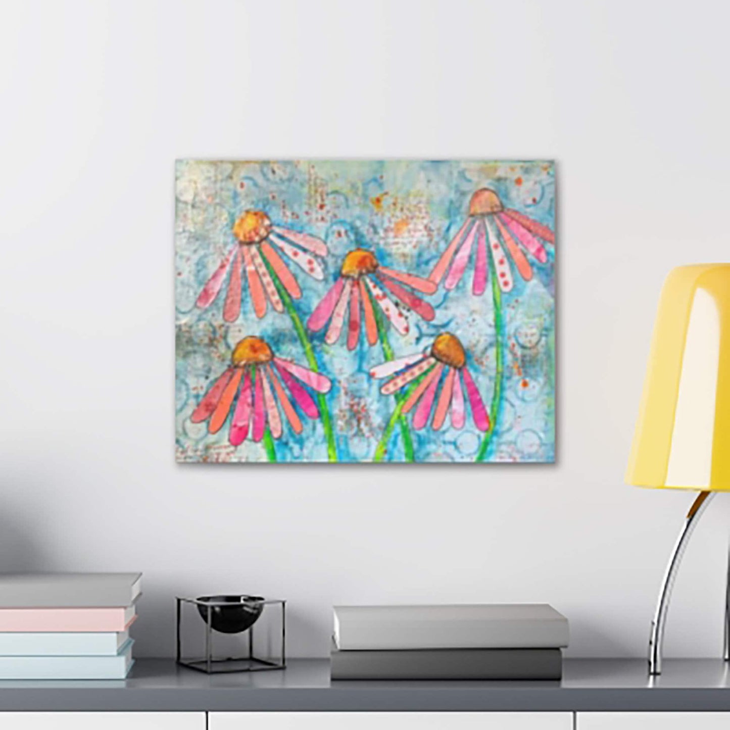 Pink Coneflower Giclée Art Print