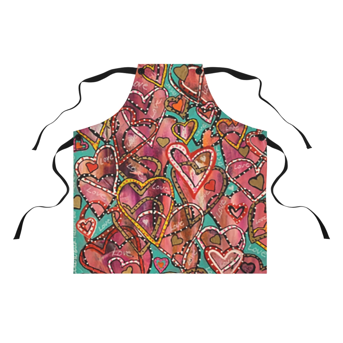 Heart Art Apron (AOP)