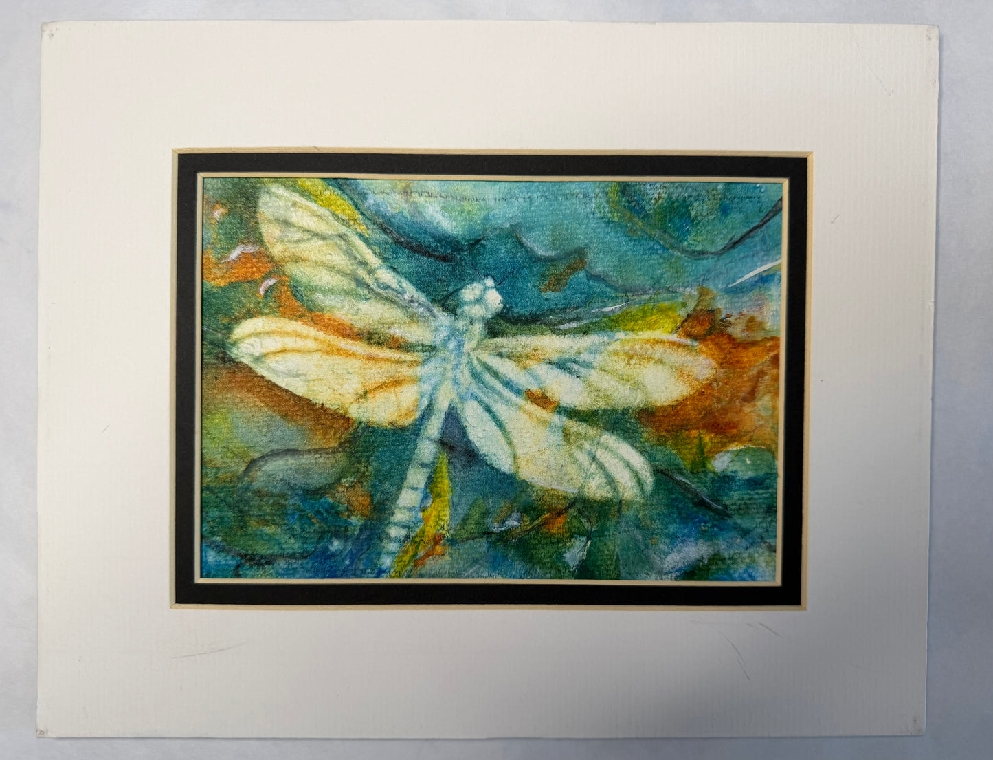 Watercolor Painting: Dragonfly