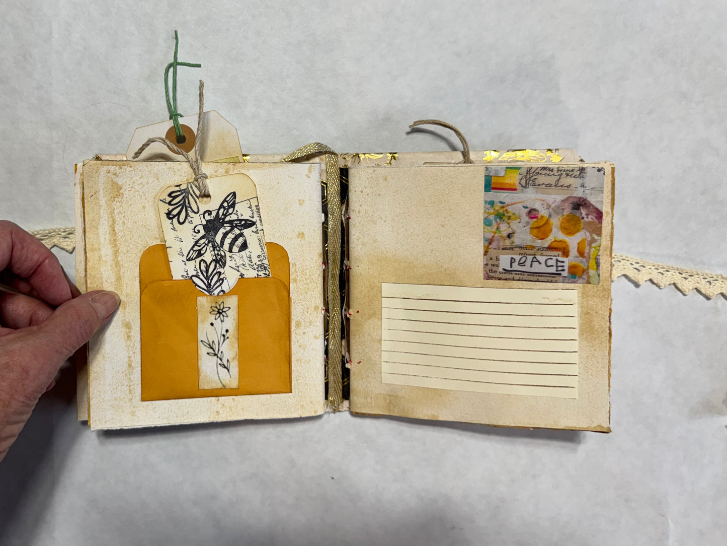Junk Journal: Petite Bee Theme