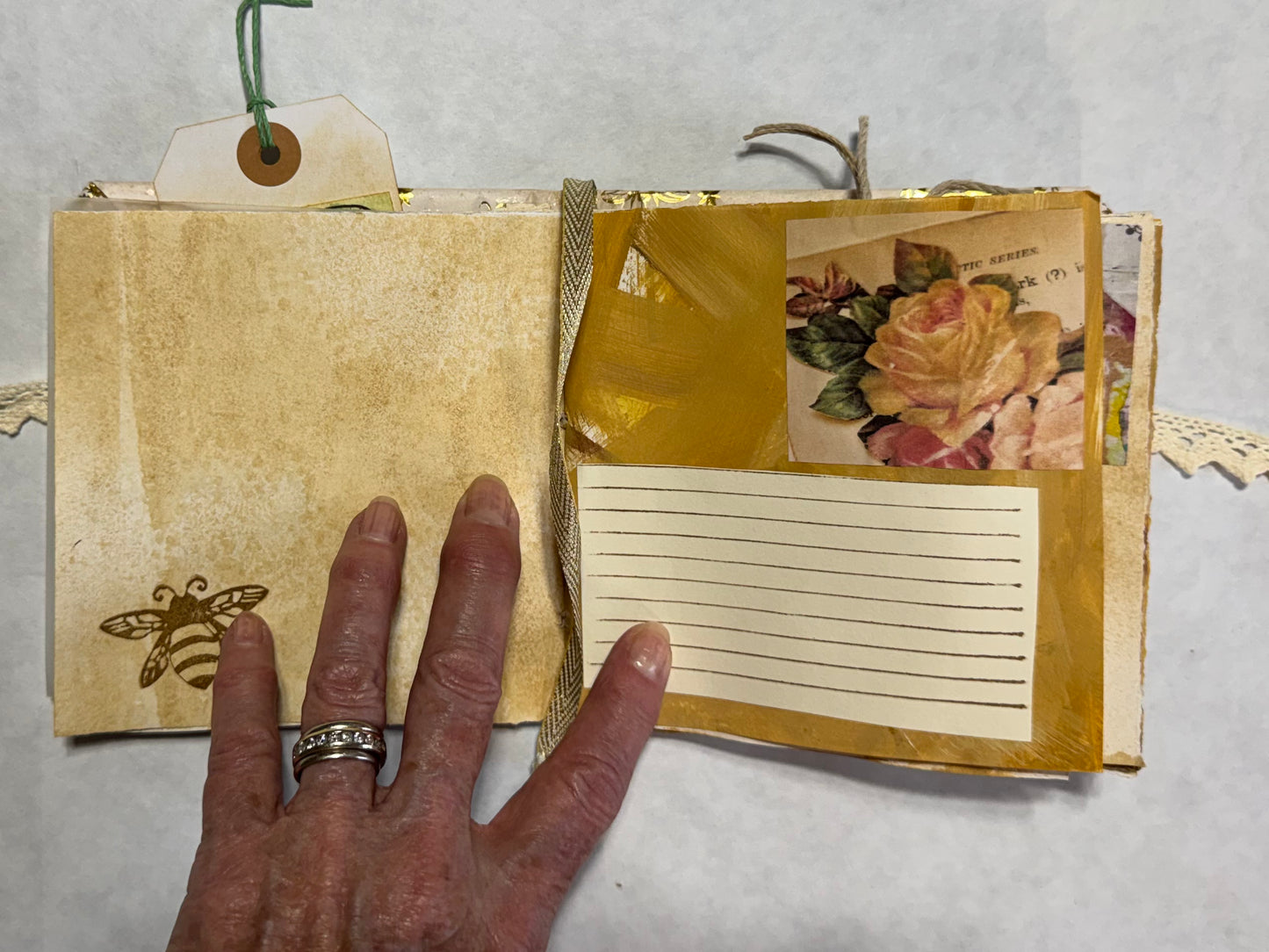 Junk Journal: Petite Bee Theme
