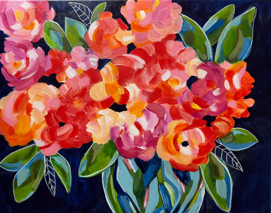 Summer Bouquet Painting