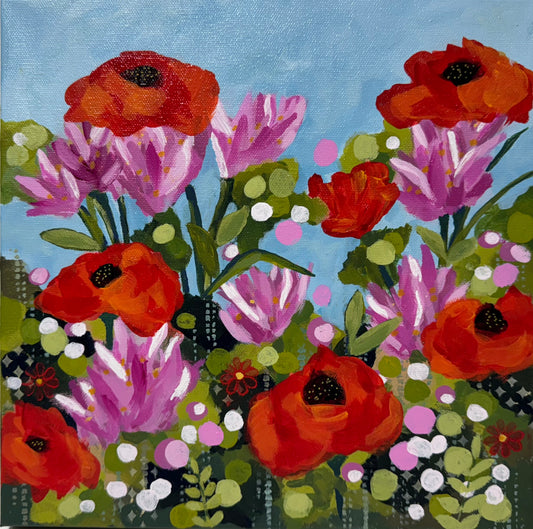 Wildflower Poppies II