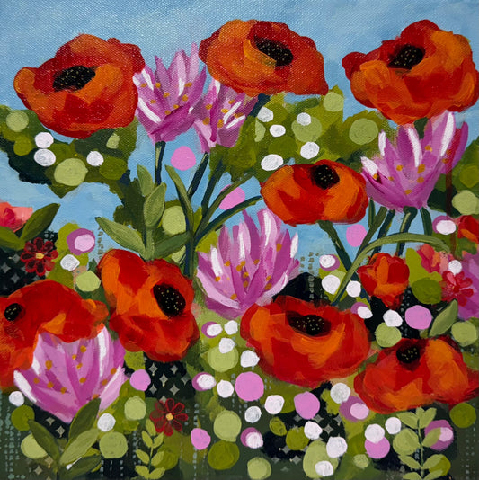 Wildflower Poppies I