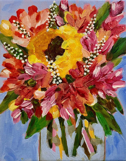 Sunflower Fantasy Paining