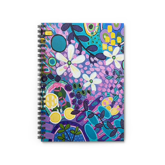 Daisy Crazy Spiral Notebook - Ruled Line