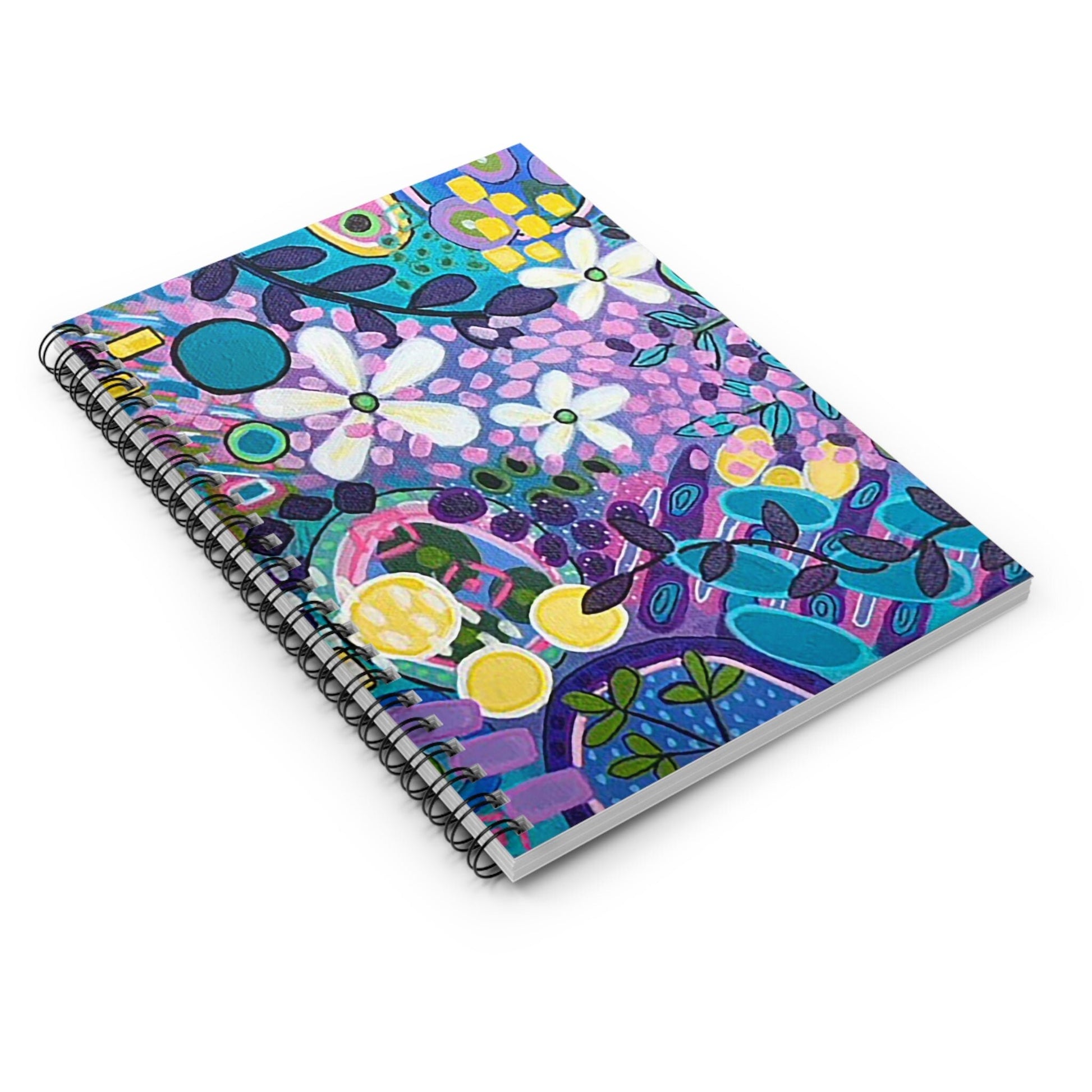 Daisy Crazy Spiral Notebook - Ruled Line