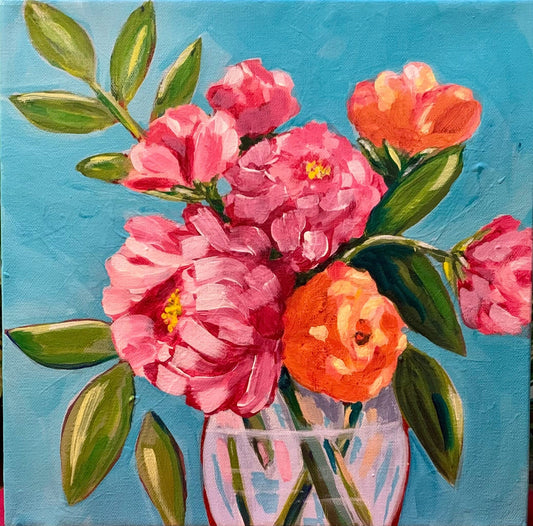 Happy Floral Painting