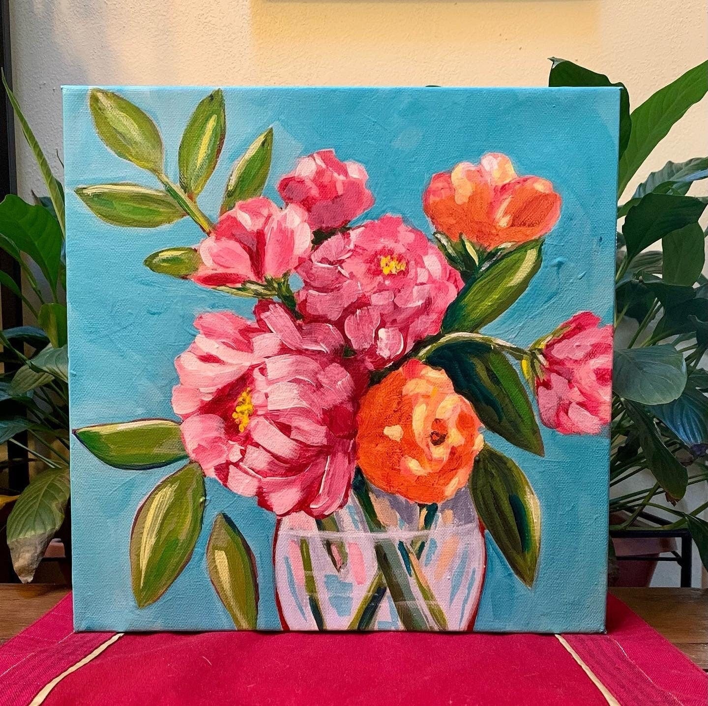 Happy Floral Painting